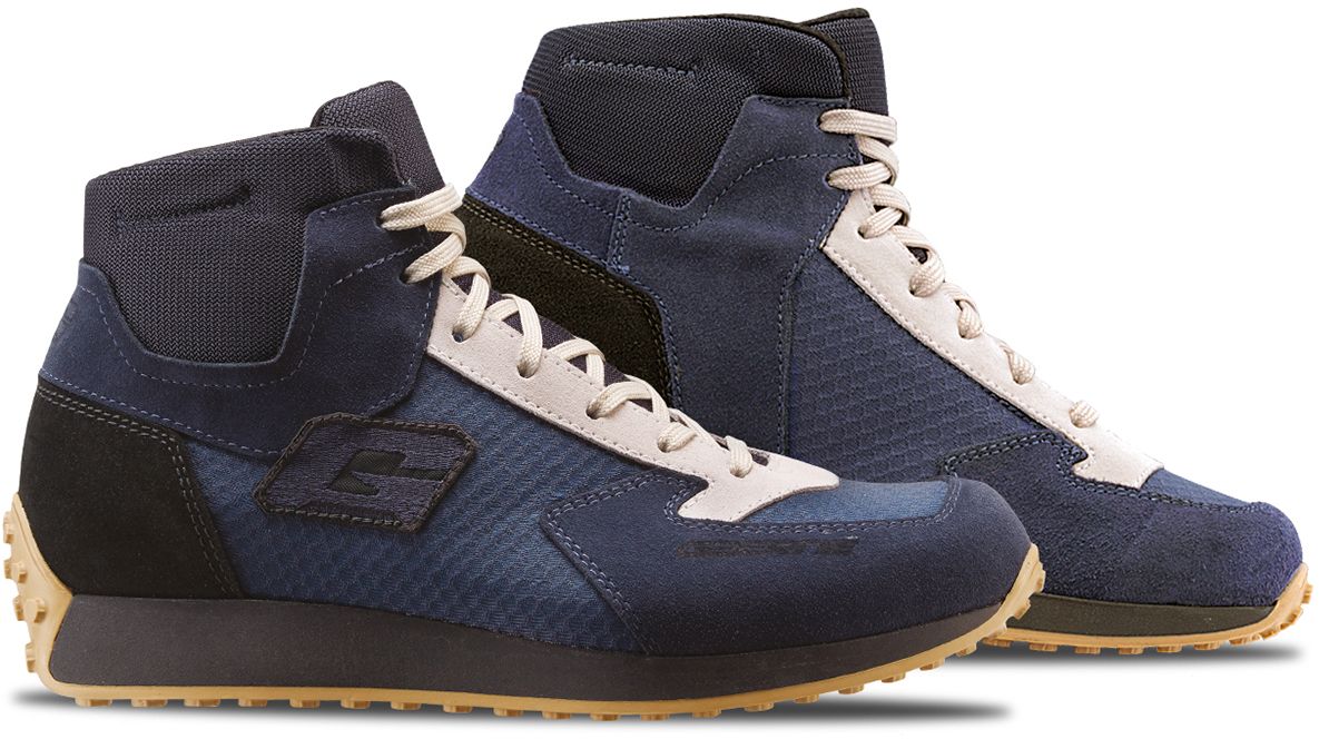 Chaussures moto hommes GAERNE G_Rue Aquatech Ocean Bleu
