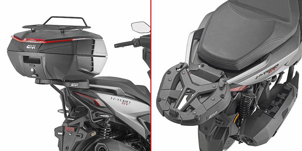 Fixations spécifiques pour votre moto GIVI SR - Support topcase Monolock ou Monokey SR6136
