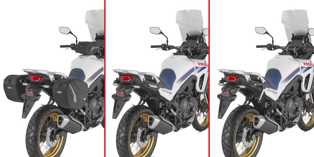 Fixations spécifiques pour votre moto GIVI STL - Stealth Supports sacoches latérales G+D STL1201