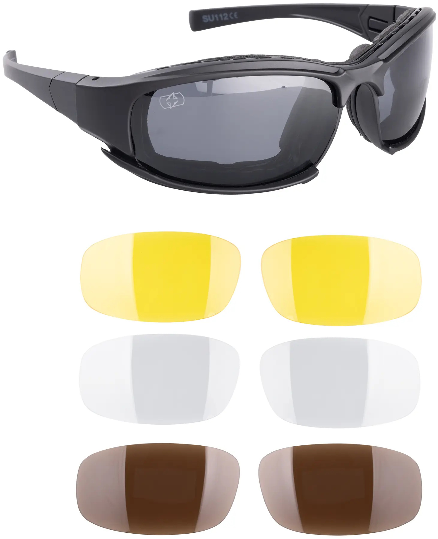 Zonnebrillen OXFORD Enforcer Polarised + 3 extra lenzen