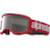 Lunettes de cross ALPINESTARS Vision 5 Hone Goggle Rouge-Blanc-Miroir Argent