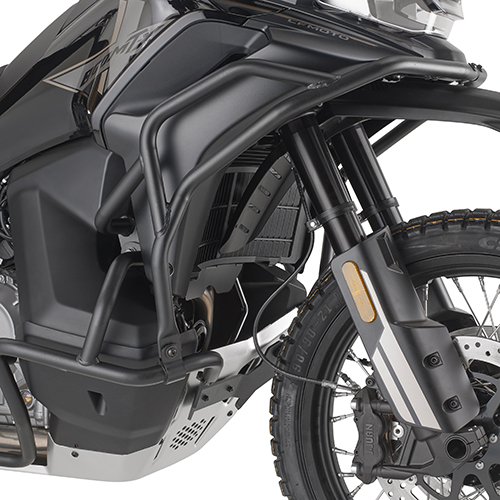 GIVI Valbeugel TNH9227 Zwart gepoedercoat staal bovenzijde