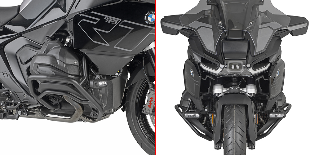 GIVI Crash bar TN5149 Black powder-coated steel lower