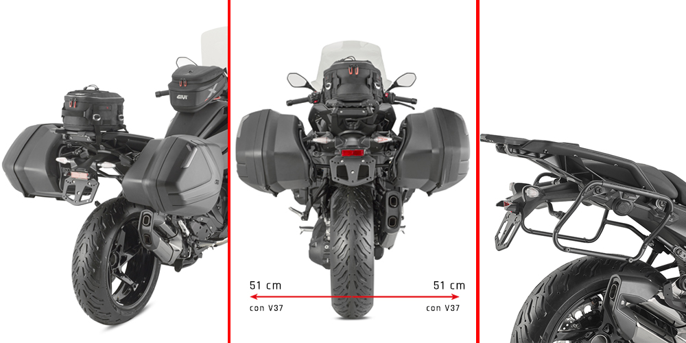 GIVI PLX - Side case holders for V35 or V37 cases PLX5153