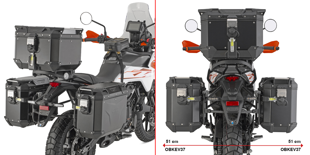 GIVI PL_CAM - Support valises latérales PLO7718CAM