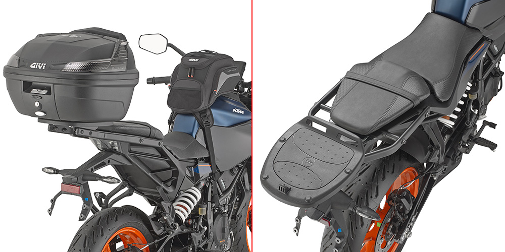 Fixations spécifiques pour votre moto GIVI SR - Support topcase Monolock SR7720