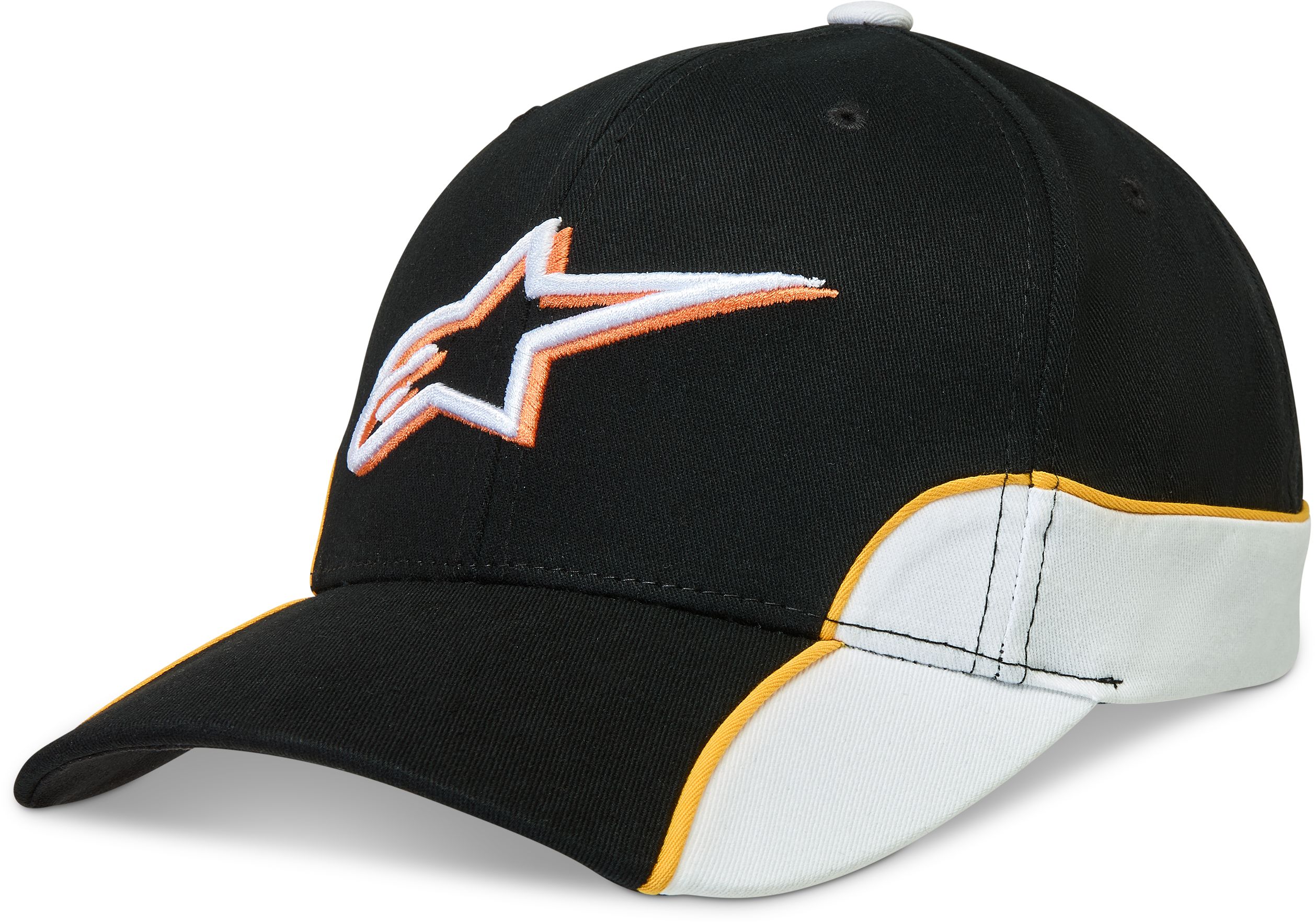 Caps and beanies ALPINESTARS 500 Snapback Hat Black-White