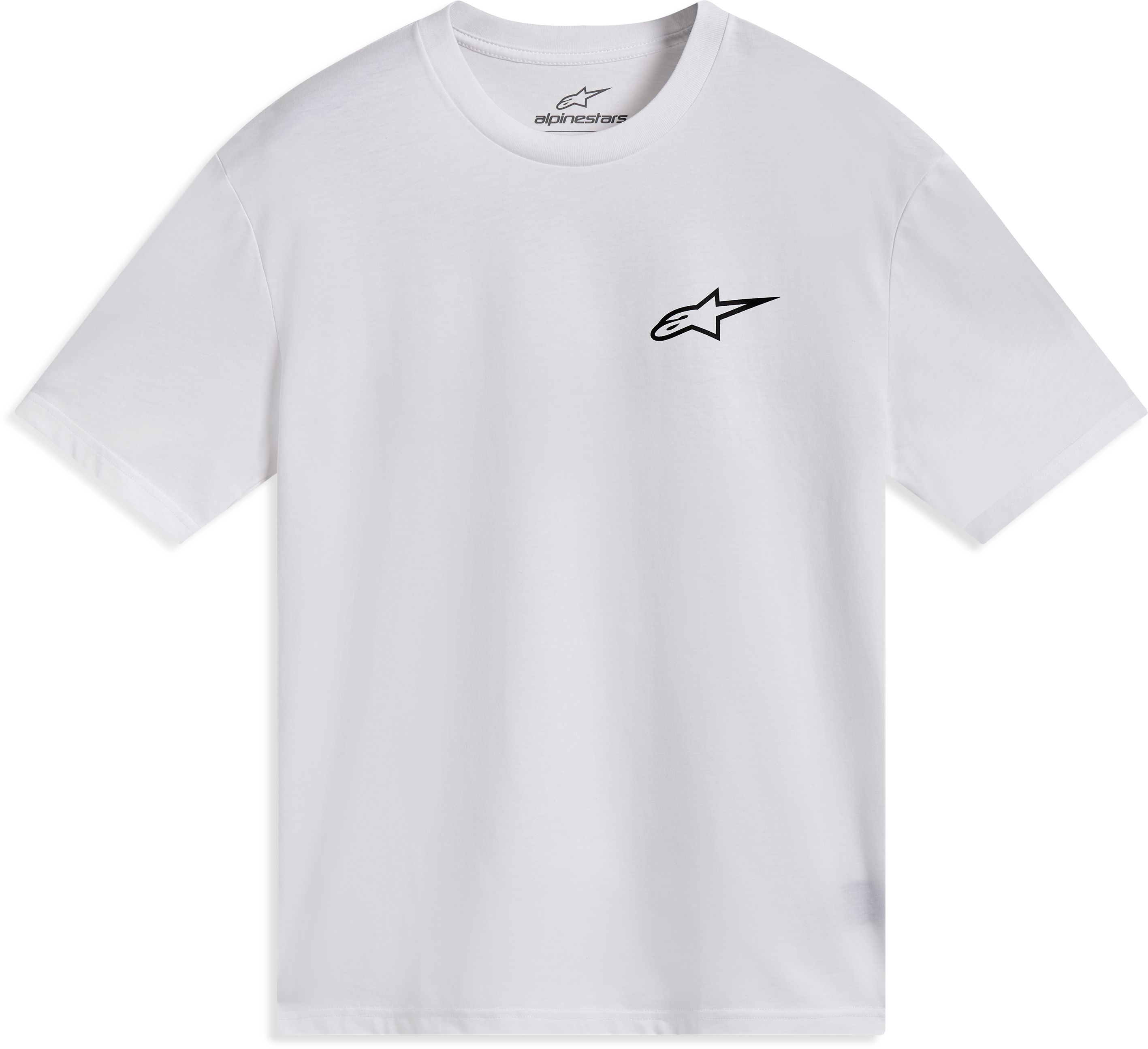 T-shirts en sweaters ALPINESTARS Combo Back SS CSF Tee Wit-Zwart