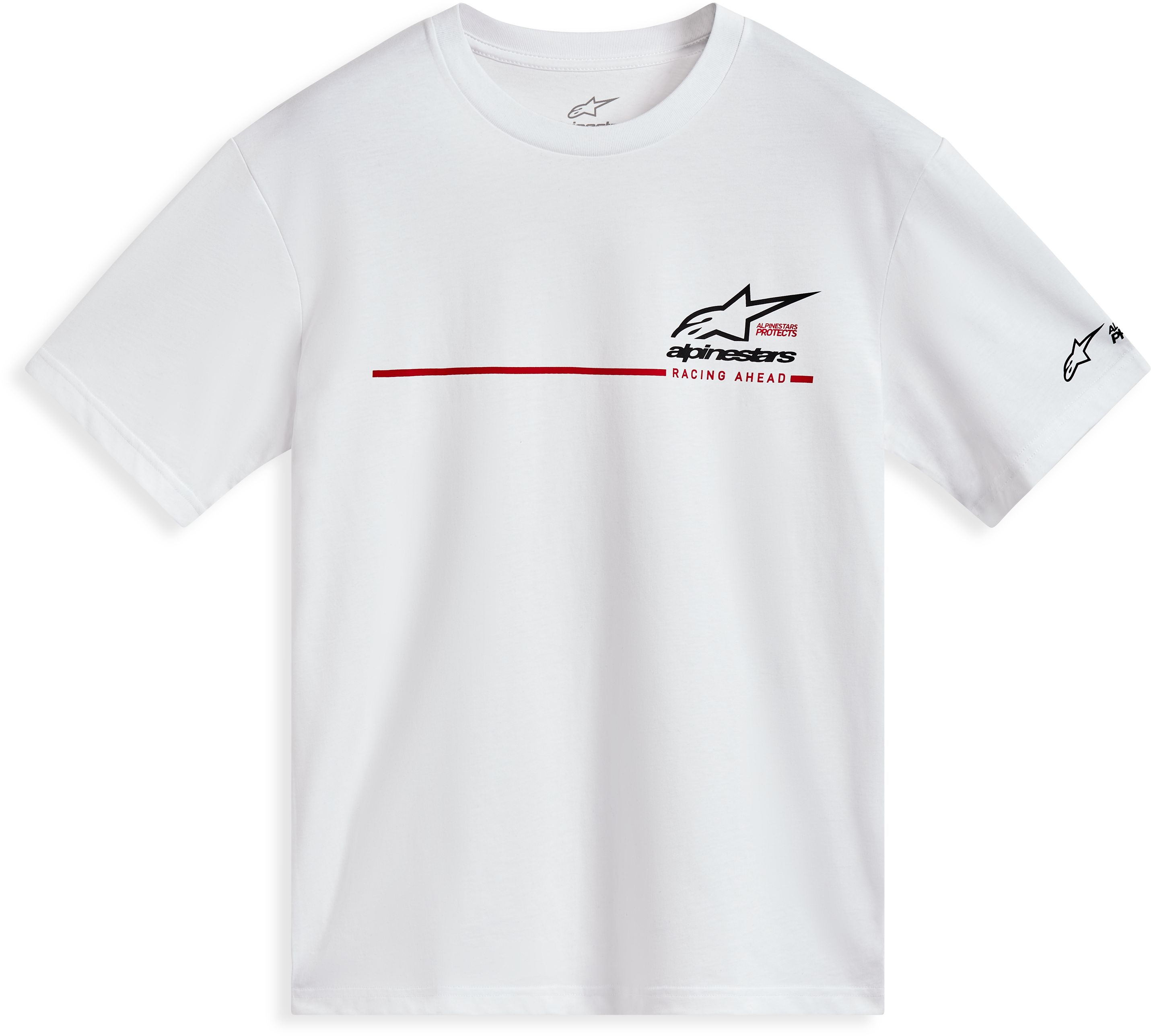 T-shirts en sweaters ALPINESTARS P1 SS CSF Tee Wit