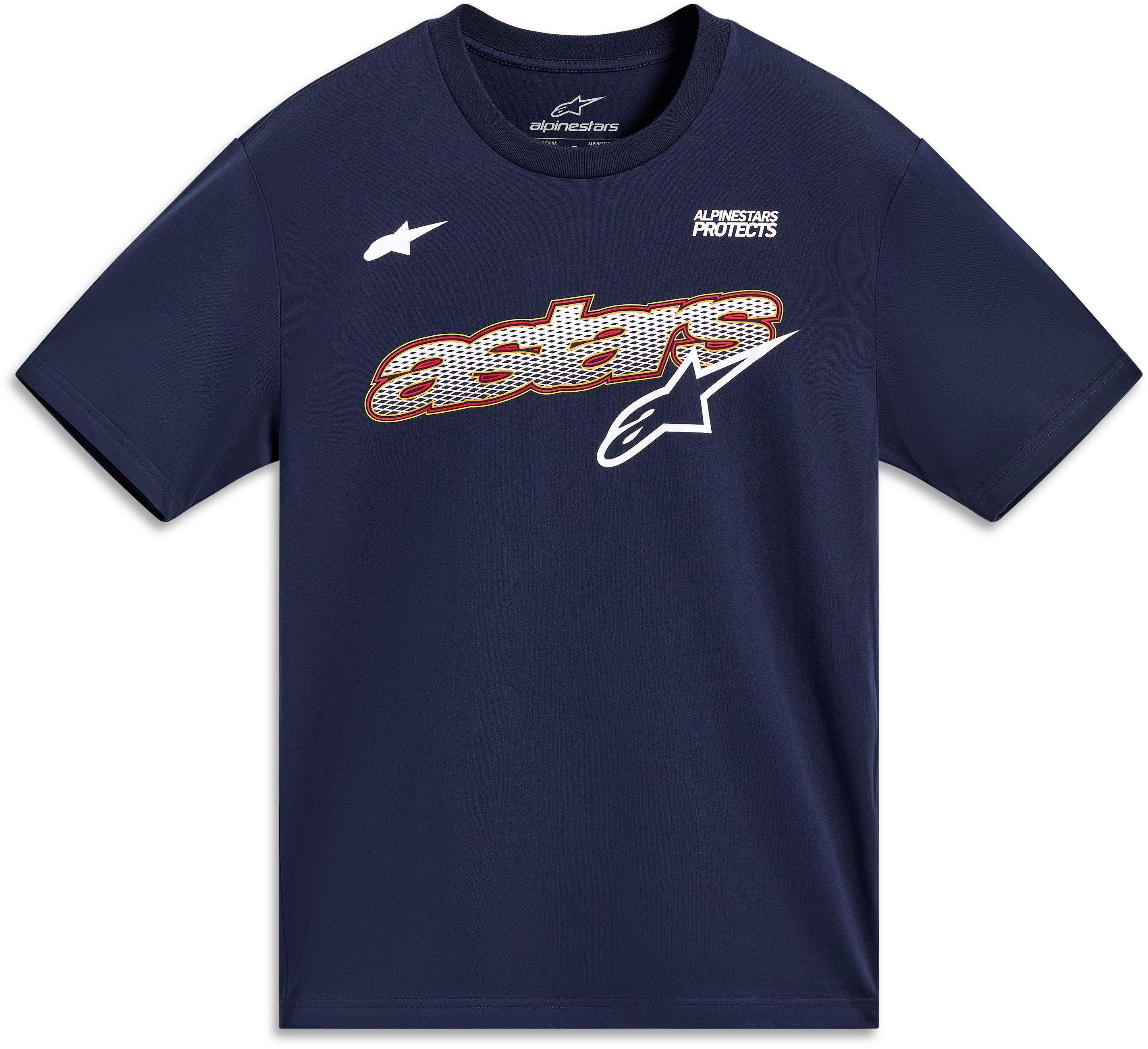 T-shirts and sweaters ALPINESTARS Cypress SS CSF Tee Navy