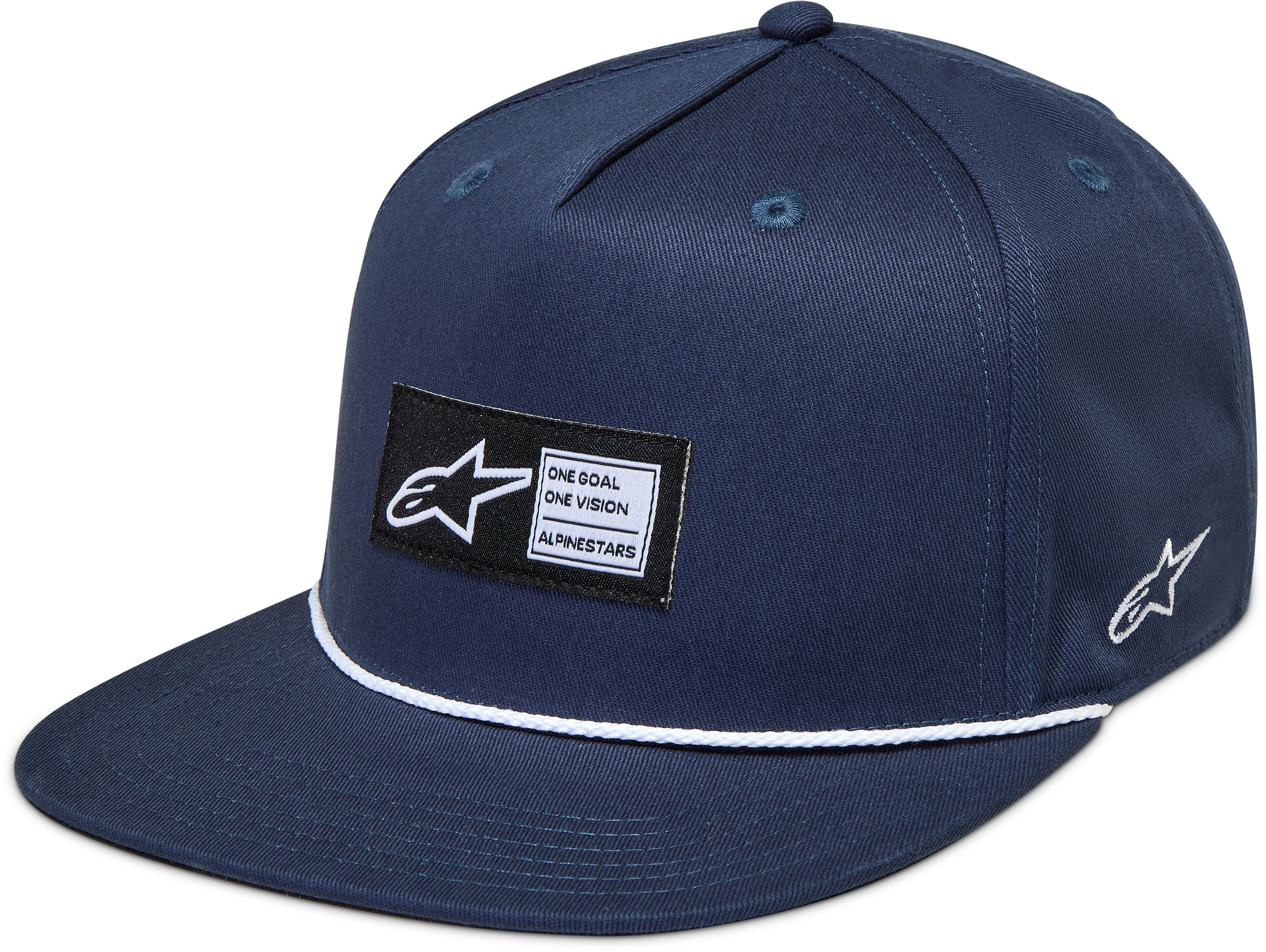 ALPINESTARS Label Snapback Hat Marineblauw