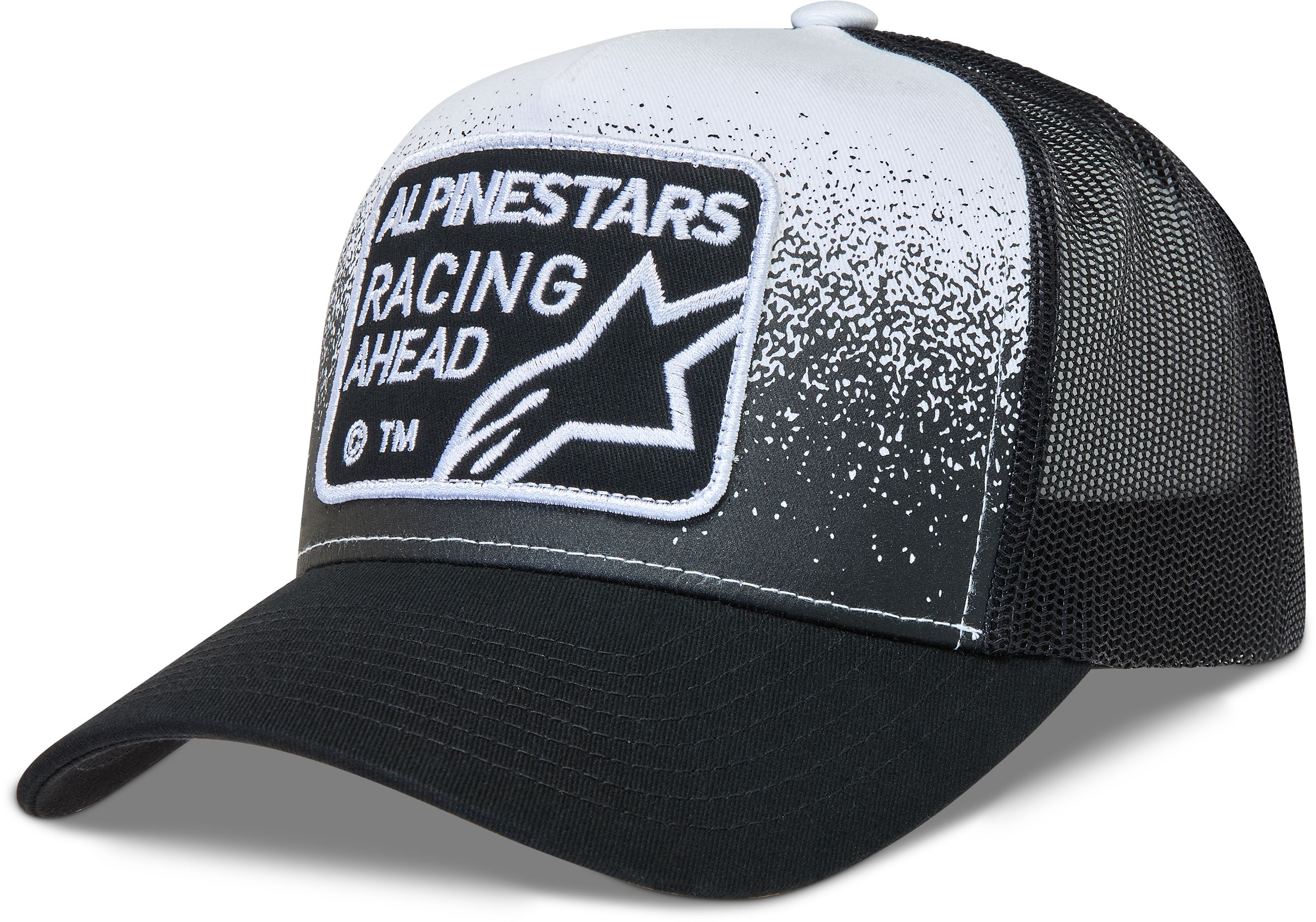 Petjes en mutsen ALPINESTARS Gravel Trucker Hat Zwart-Wit