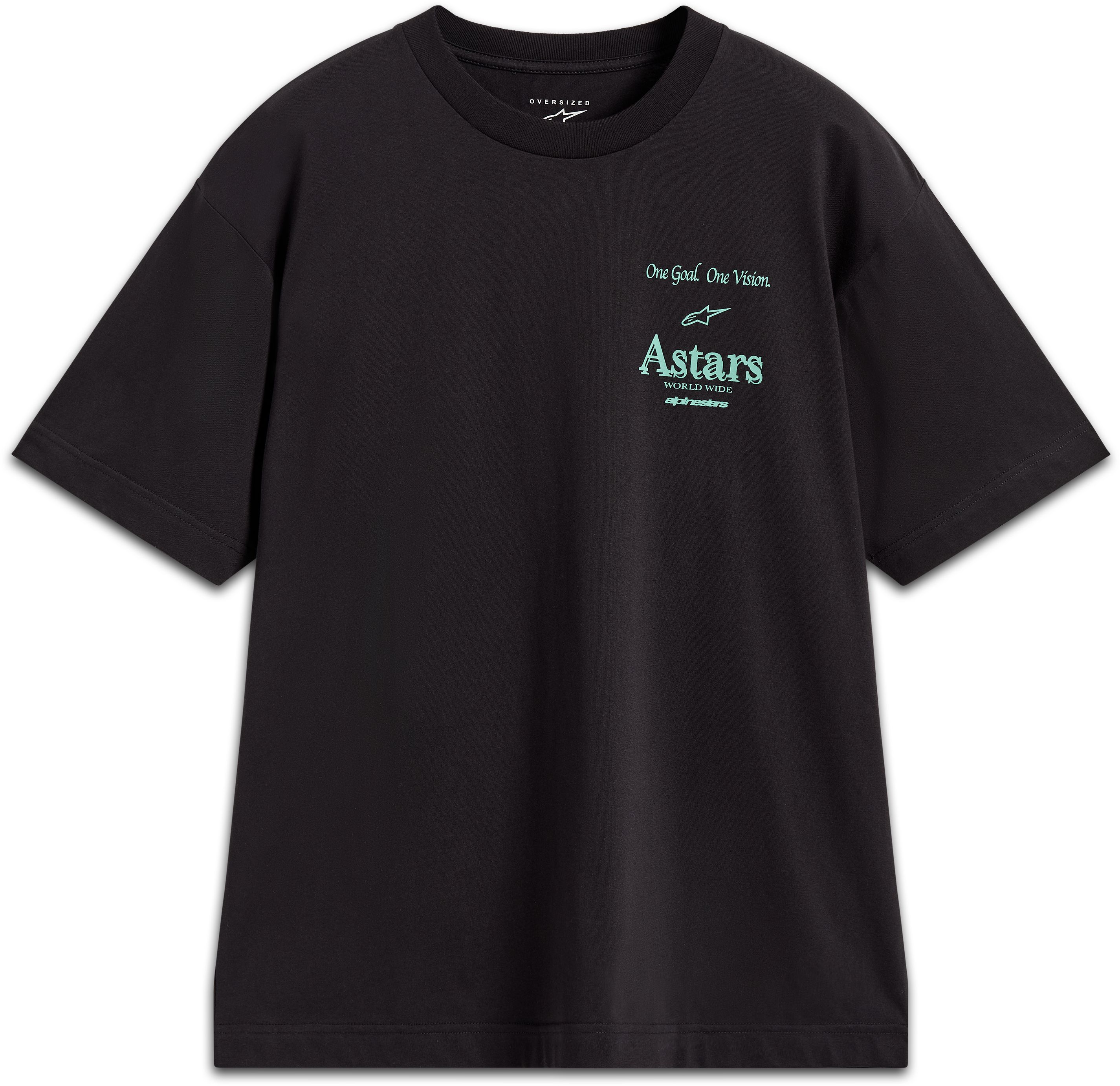 T-shirts en sweaters ALPINESTARS Post Oversized SS CSF Tee Zwart