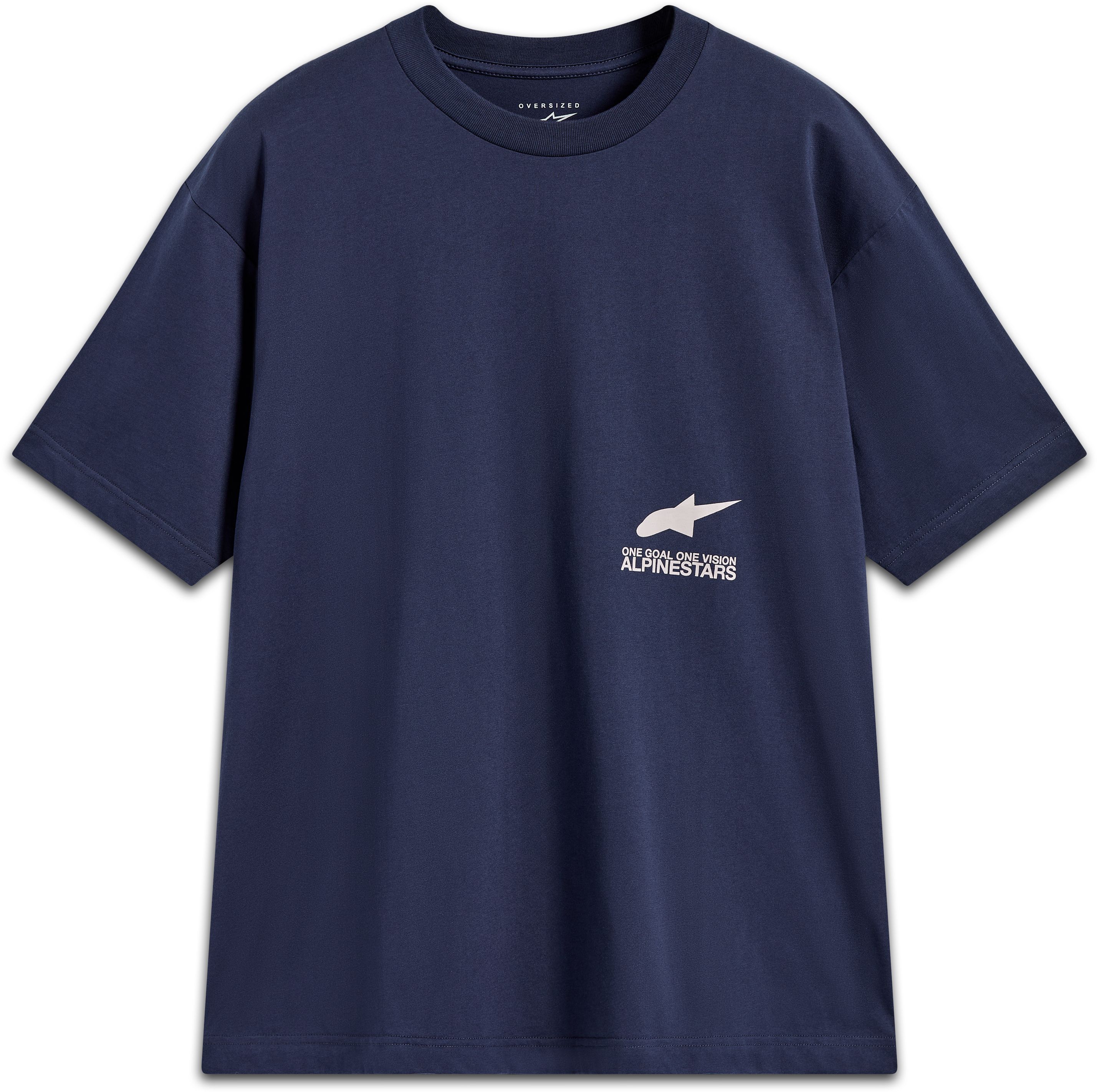 T-shirts en sweaters ALPINESTARS Institute Oversized SS CSF Tee Marineblauw