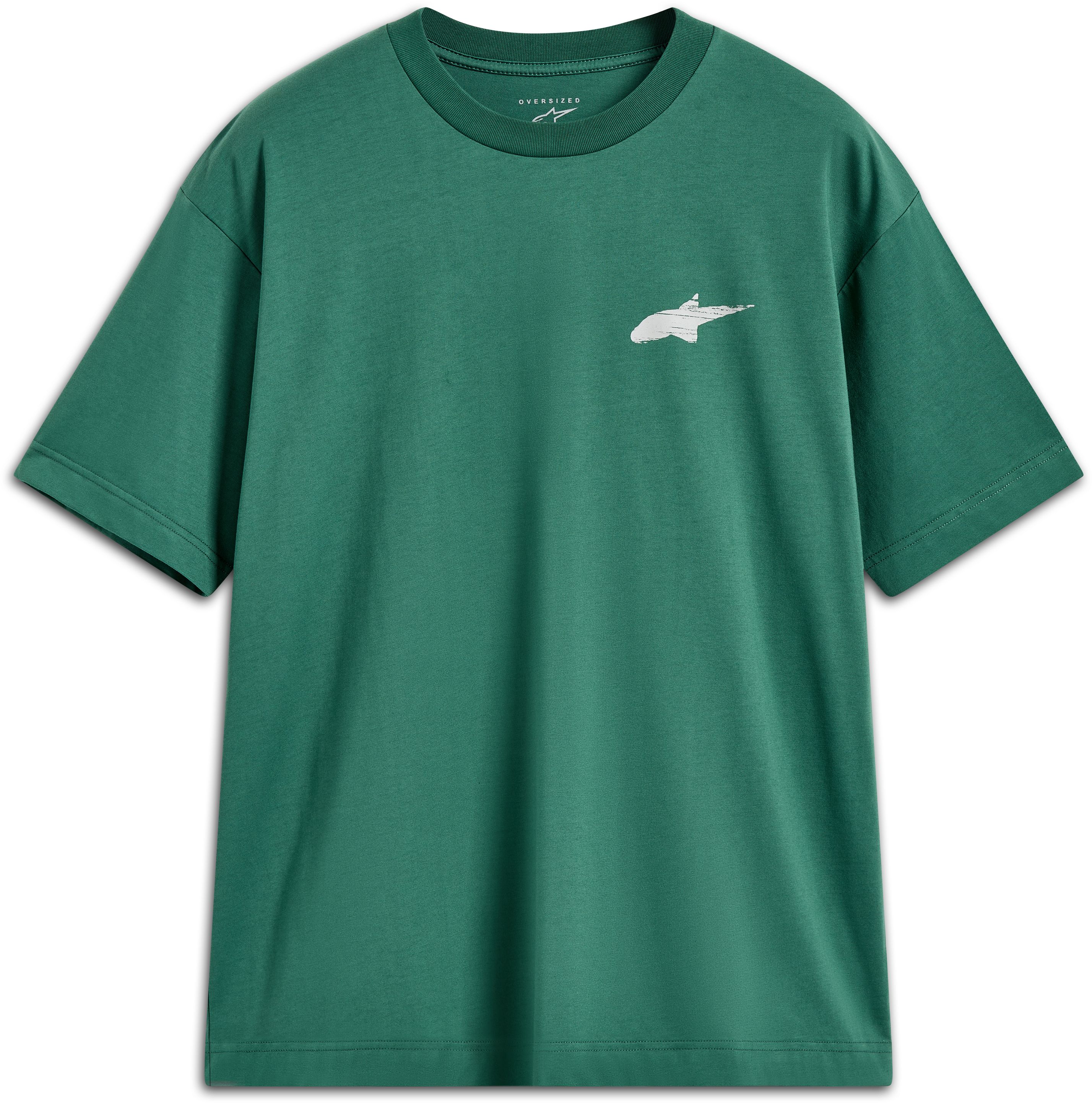 T-shirts and sweaters ALPINESTARS Checkback Oversized SS CSF Tee Green