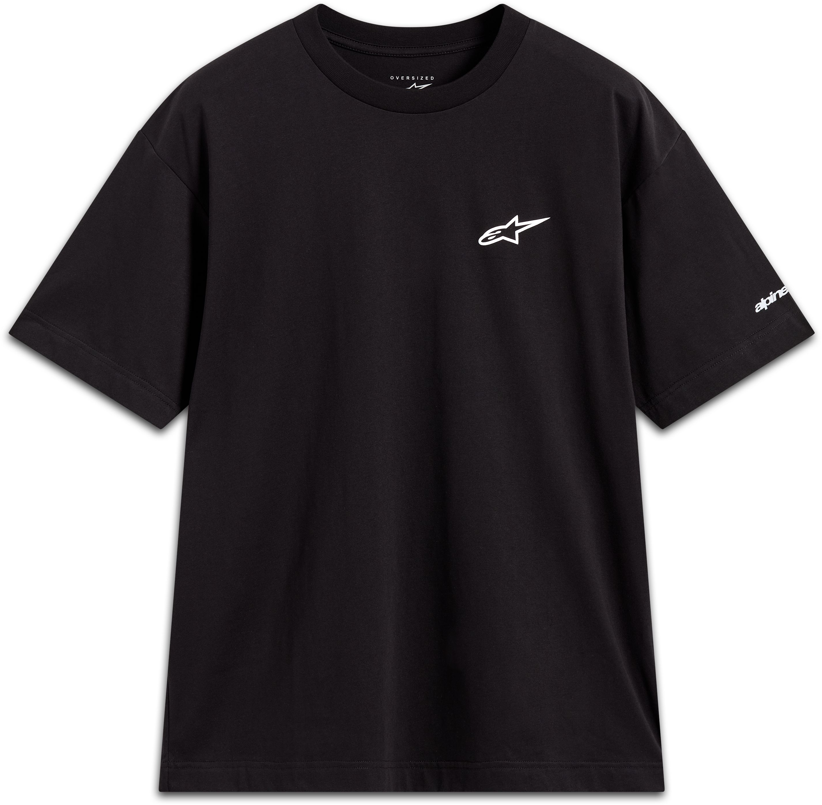 T-shirts en sweaters ALPINESTARS Mandate Oversized SS CSF Tee Zwart