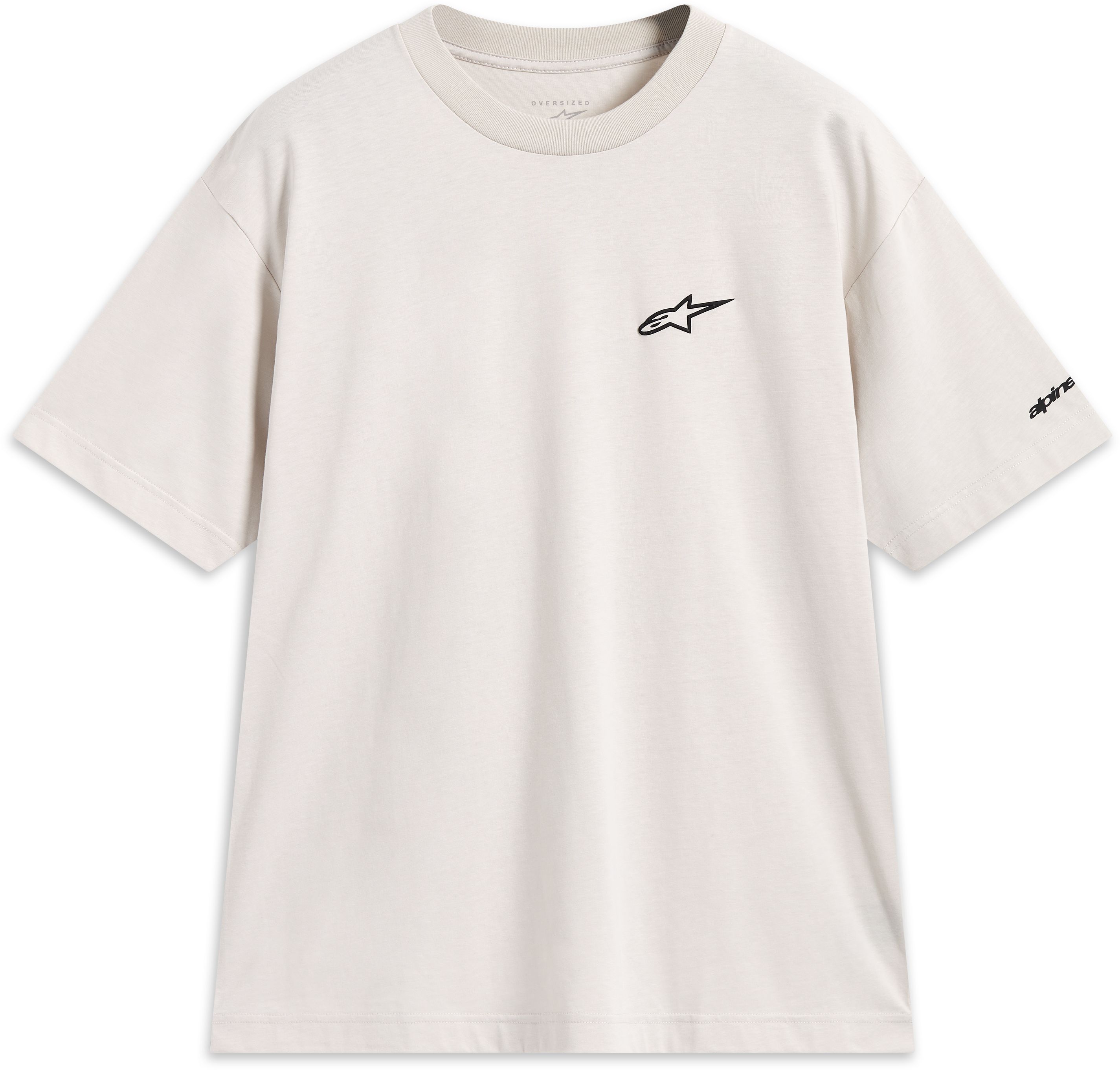 T-shirts en sweaters ALPINESTARS Mandate Oversized SS CSF Tee Cement
