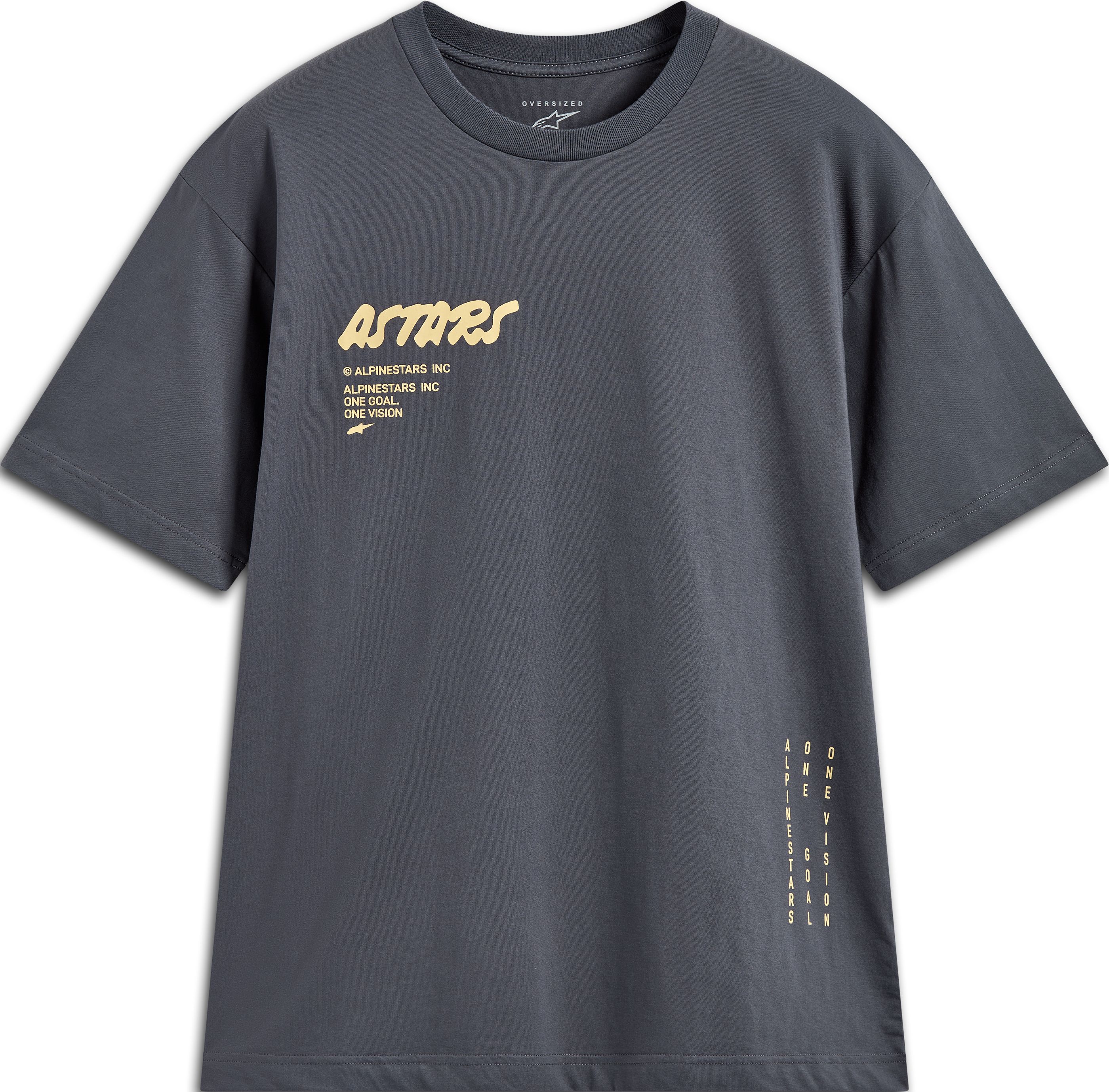 T-shirts et sweaters ALPINESTARS Chalk Oversized SS CSF Tee Charbon