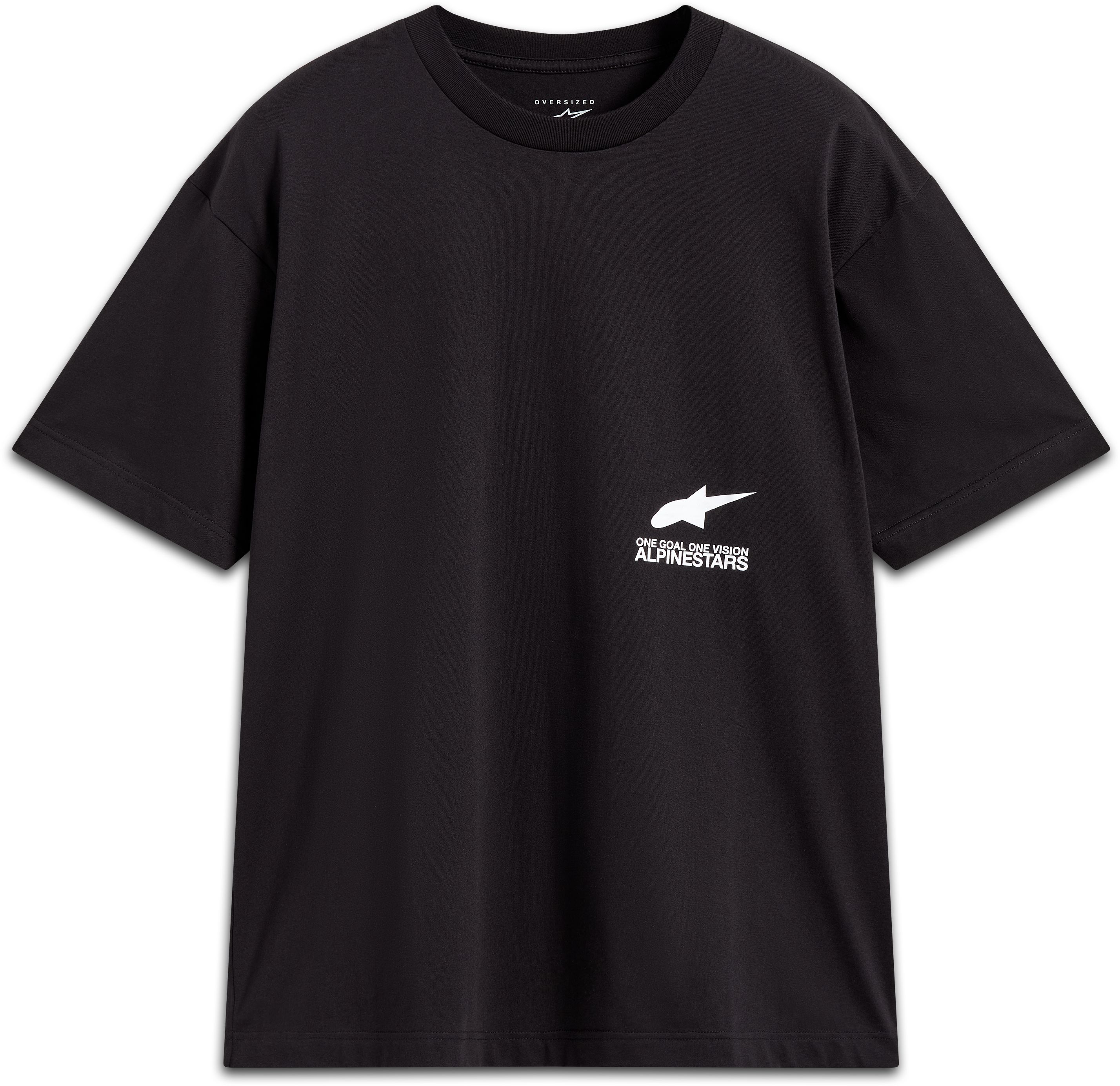 T-shirts en sweaters ALPINESTARS Institute Oversized SS CSF Tee Zwart