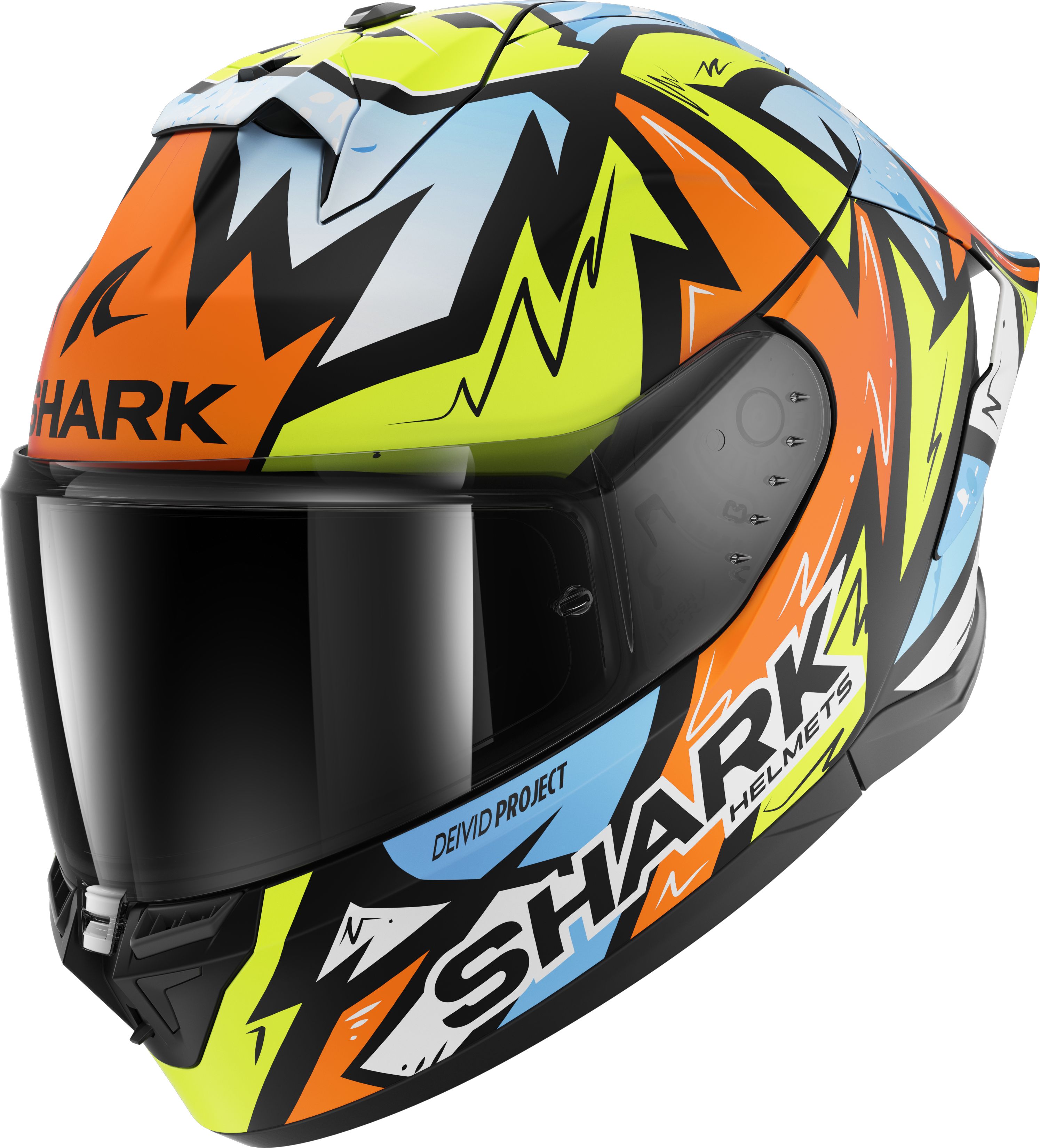 SHARK Skwal Cup Replica Uriarte Matt Black-Blue-Yellow KBY