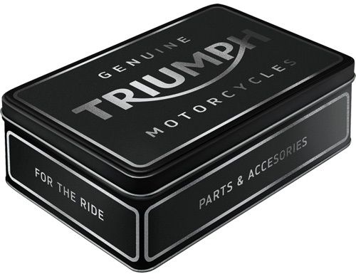 Tin boxes NOSTALGIC ART box flat Triumph