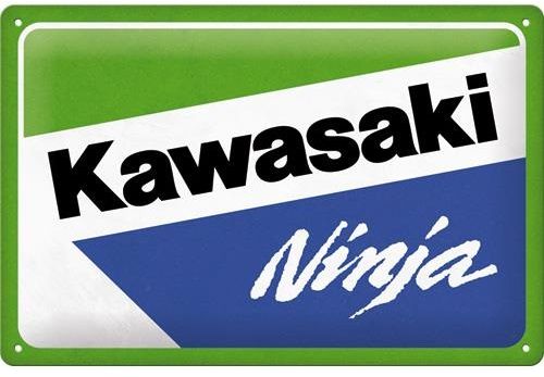 Tin signs NOSTALGIC ART sign 20x30 Kawasaki Ninja