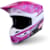 Casque cross ALPINESTARS S-M3 Falcon Violet-Blanc-Noir-Rose Fluo