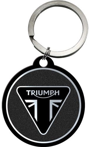 Key rings NOSTALGIC ART chain Triumph Logo