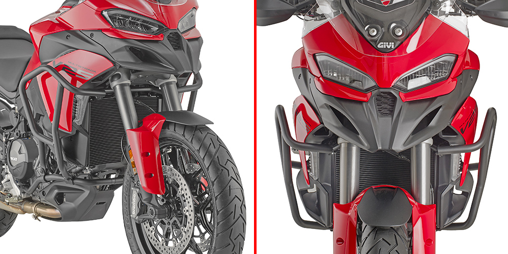GIVI Valbeugel TN7416 Zwart gepoedercoat staal onderzijde