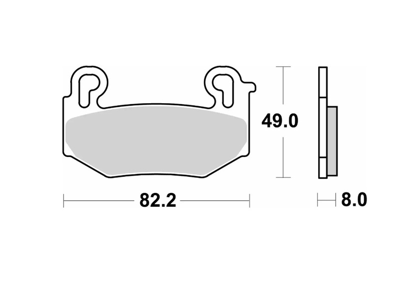 BREMBO Remblokken Road Gesinterd Metaal 07BB42LA