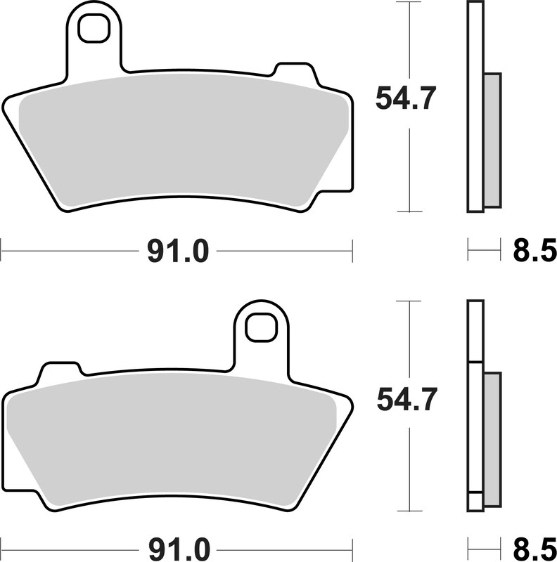 BREMBO Remblokken Road Gesinterd Metaal 07BB41SP