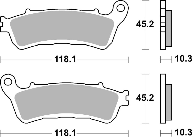 BREMBO Remblokken Road Gesinterd Metaal 07HO66SP