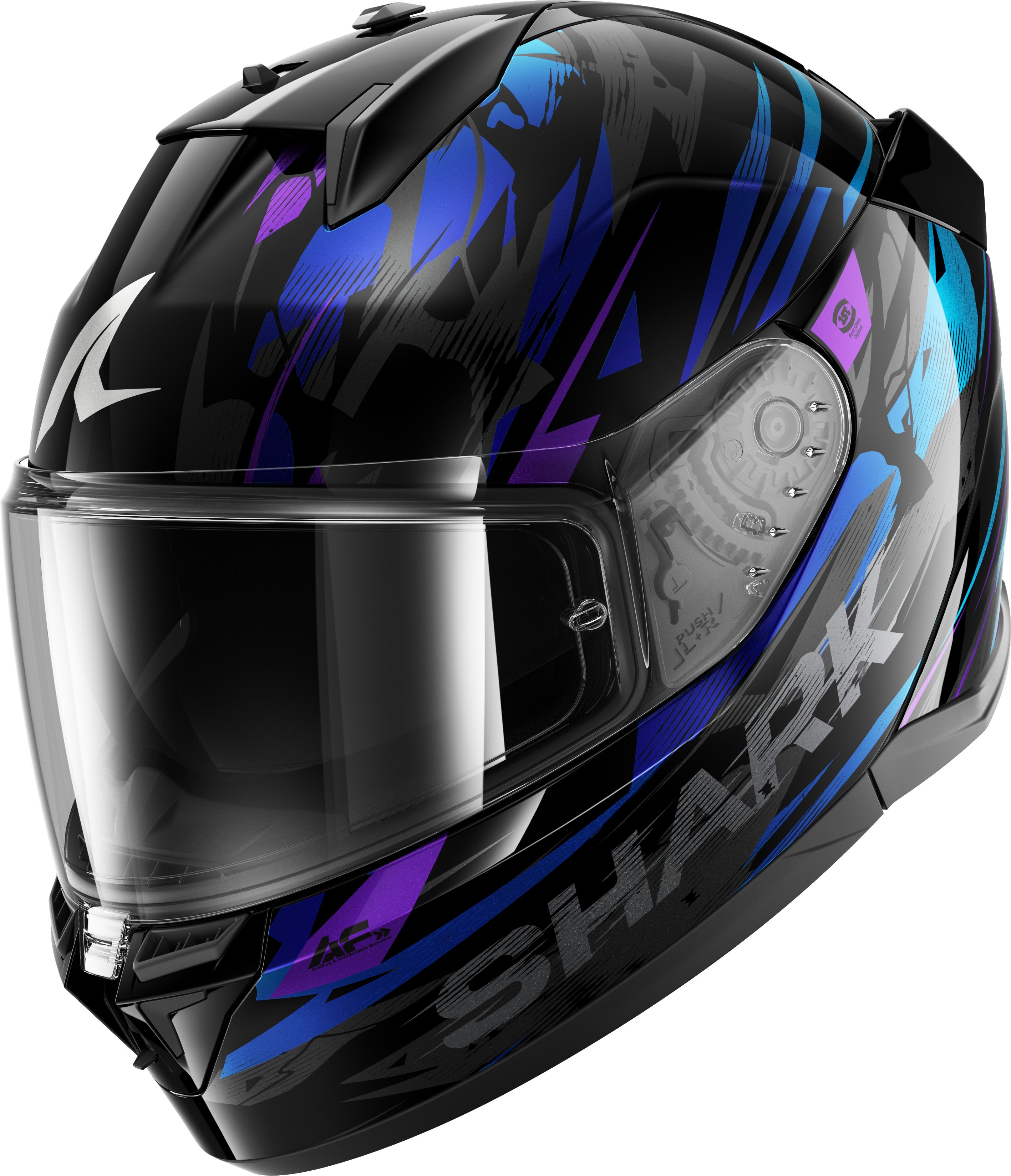 SHARK D-Skwal 3 Inkrider Noir-Caméléon-Anthracite KXA