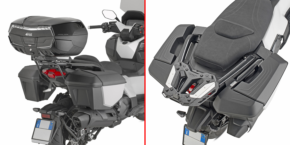Fixations spécifiques pour votre moto GIVI SR - Support topcase Monolock ou Monokey SR7076