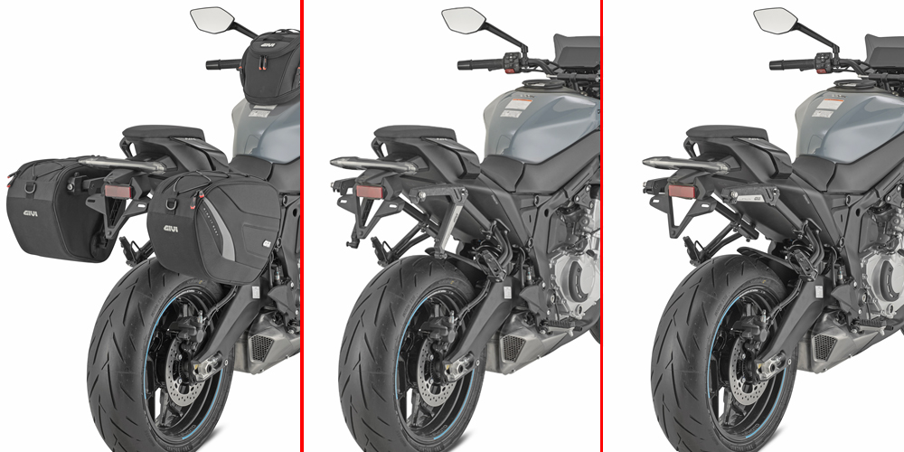 Motorcycle-specific mounts GIVI STL - Stealth Side bag holders L+R STL9231