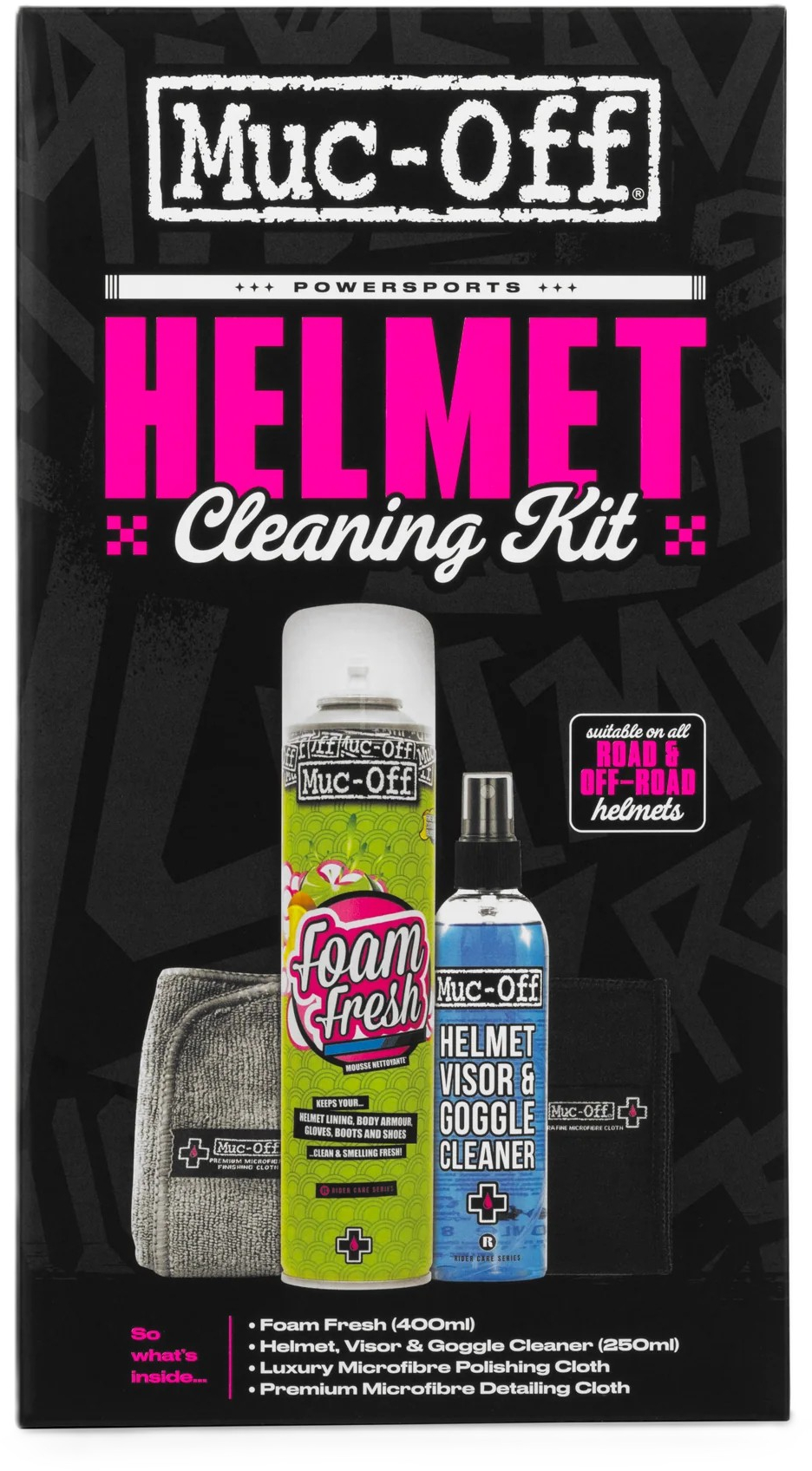 Helmet cleaner exterior MUC-OFF Cleaning Kit