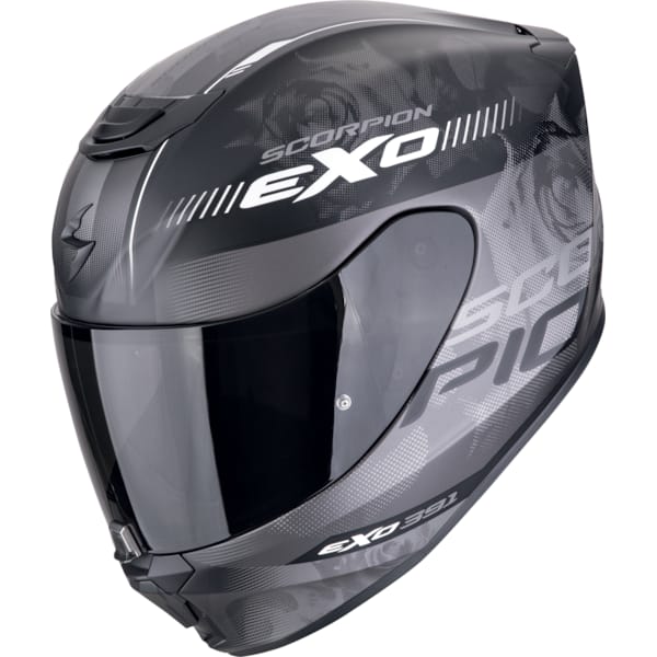 SCORPION EXO-391 Ava Lady Matt Black-Silver