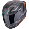 SCORPION EXO-391 Aaxo Mat Noir-Rouge