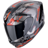 SCORPION EXO-391 Clutter Noir-Rouge