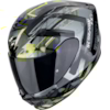 SCORPION EXO-391 Clutter Zwart-Fluo geel