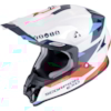 SCORPION VX-16 Evo Air Rod Blanc-Rouge-Bleu