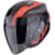 Casque jet SCORPION EXO-Z1 Vue Noir-Rouge
