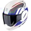 SCORPION EXO-Tech Evo Furio White-Red-Blue