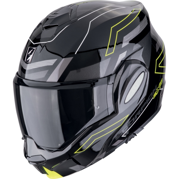 SCORPION EXO-Tech Evo Conquer Noir-Jaune fluo