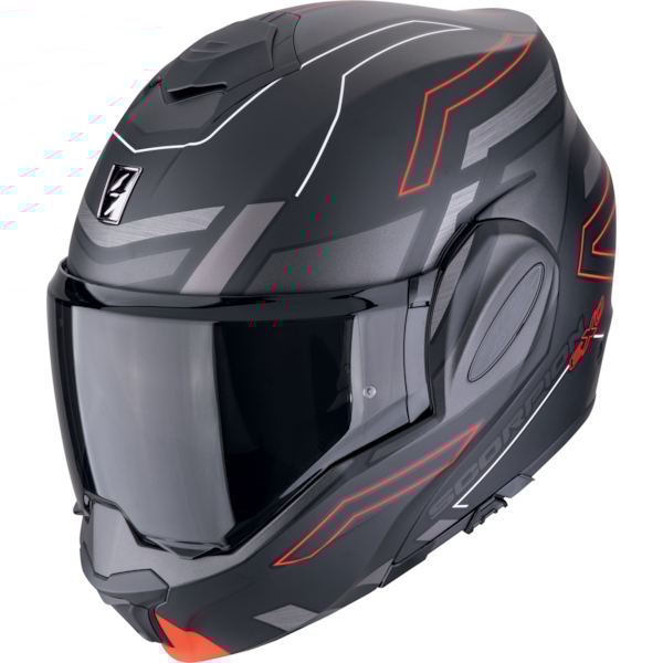 SCORPION EXO-Tech Evo Conquer Mat Noir-Rouge