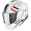 SCORPION EXO-930 Evo Ardens Matt White-Black-Red