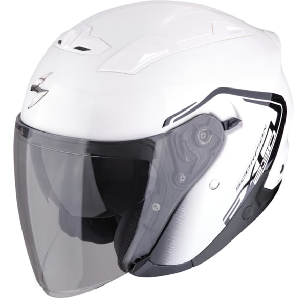 SCORPION EXO-230 Cit-e Wit-Zwart