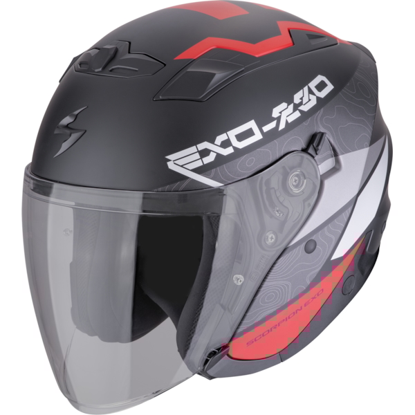 SCORPION EXO-230 Band Mat Noir-Rouge-Argent