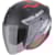 Jet helmet SCORPION EXO-230 Band Matt Black-Red-Silver