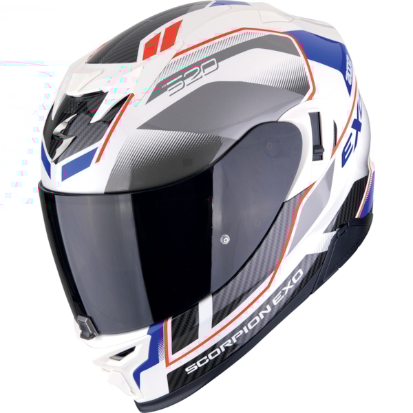 SCORPION EXO-520 Evo Air Lena Blanc-Bleu perlé